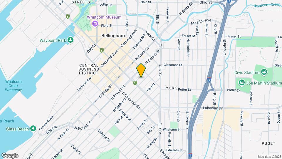 1315 N Garden St Map and Location Details