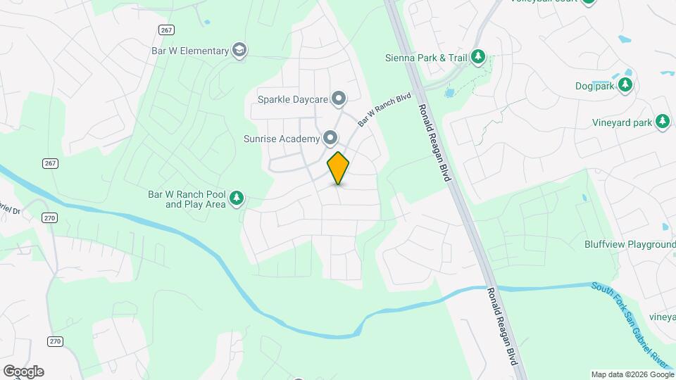 2308 Bear Cub Bend Map and Location Details