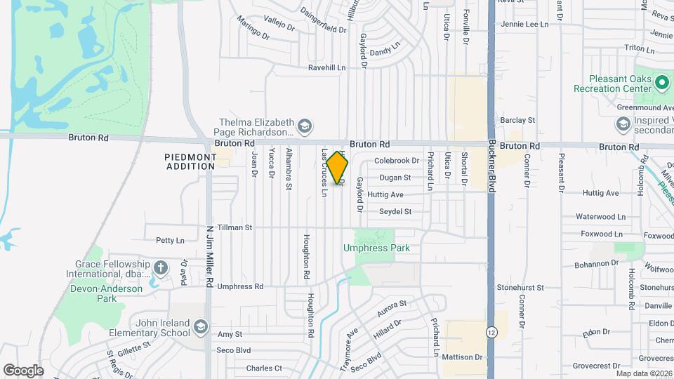 1959 Hillburn Dr Map and Location Details