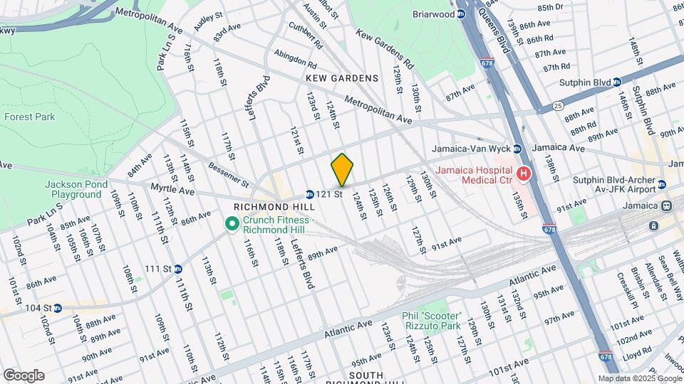 12302 Jamaica Ave Mapa y Detalles de la Ubicación