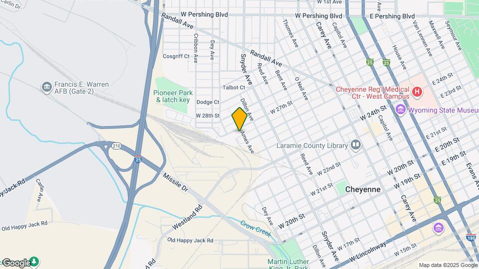 2616 Ames Ave Map and Location Details