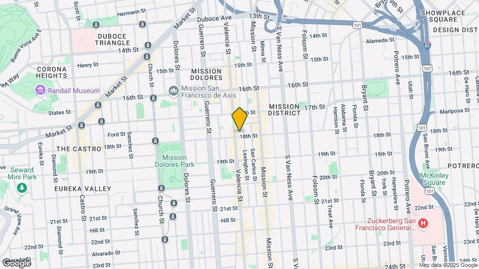 3478 18th St Mapa y Detalles de la Ubicación