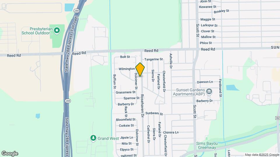9414 Rosehaven Dr Map and Location Details
