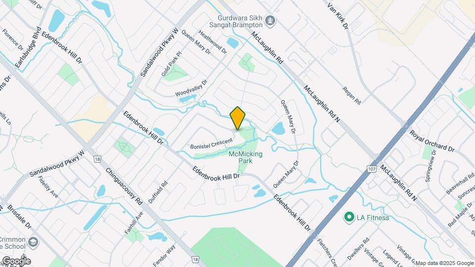 104 Bonistel Crescent Map and Location Details