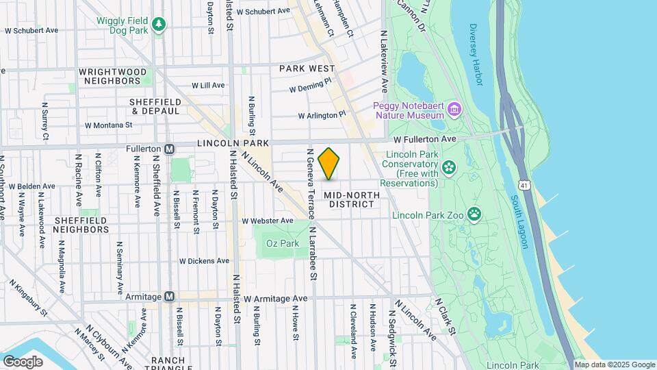 535 W Belden Ave, Unit 1C Map and Location Details