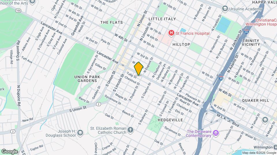 1705 Tulip St Map and Location Details