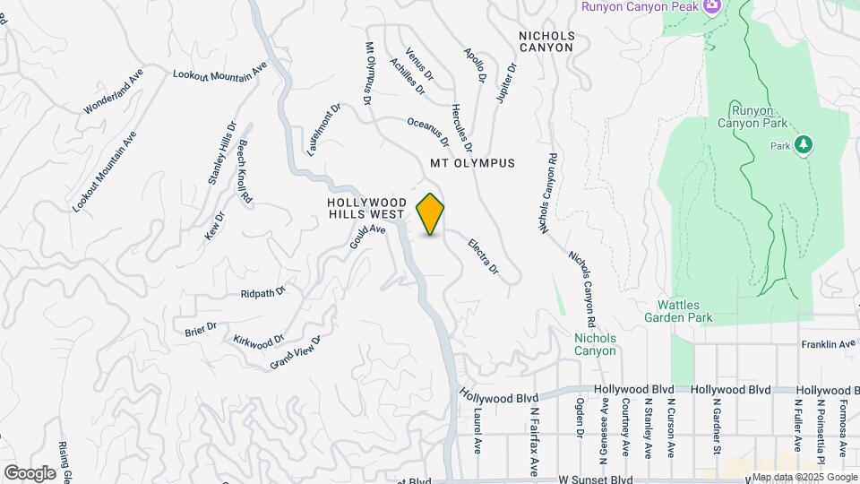 1965 Mt Olympus Dr Map and Location Details