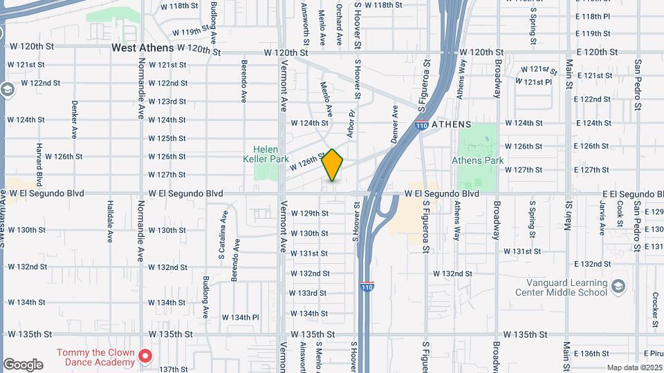 745 W El Segundo Blvd Map and Location Details