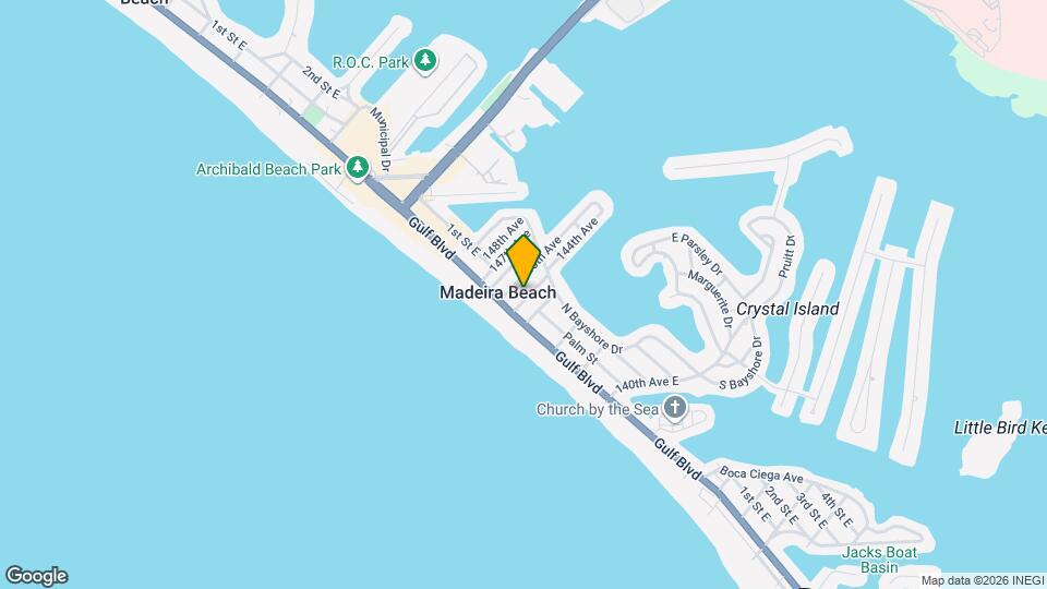 80 144th Ave, Unit 17035 Gulf Blvd unit 104 Mapa y Detalles de la Ubicación