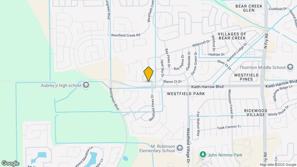 21935 Silverfield Park Ln Map and Location Details