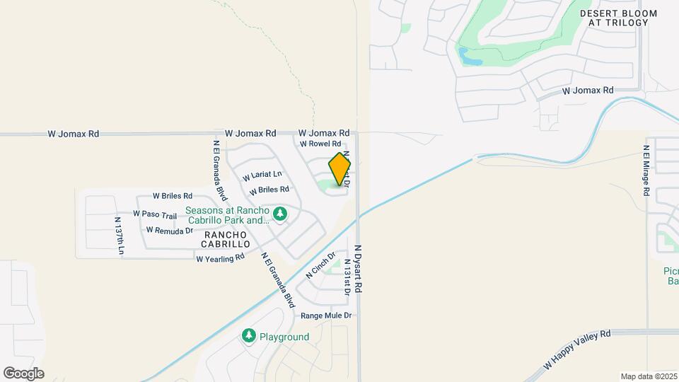 13124 W Briles Rd Map and Location Details