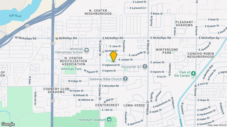 110 E Inglewood St Map and Location Details