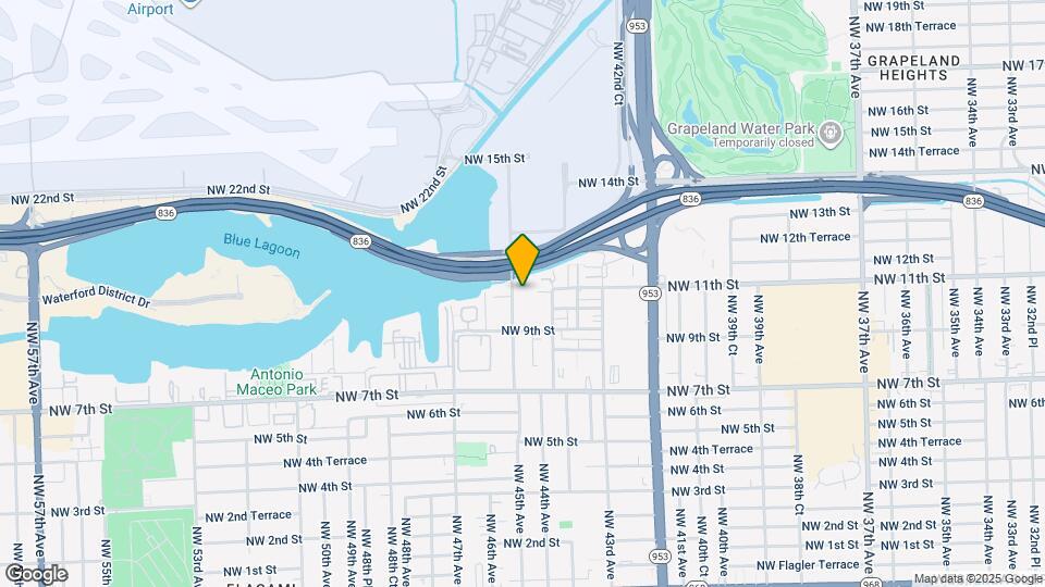 1015 NW 45th Ave Map and Location Details