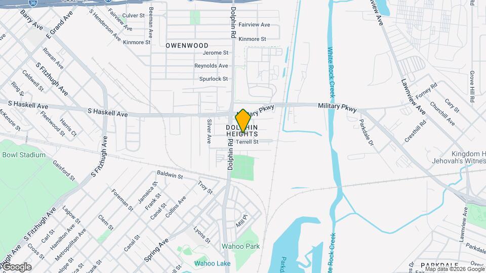 3422 Terrell St Mapa y Detalles de la Ubicación
