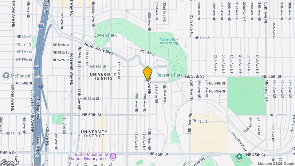 5252 19th Ave NE Map and Location Details