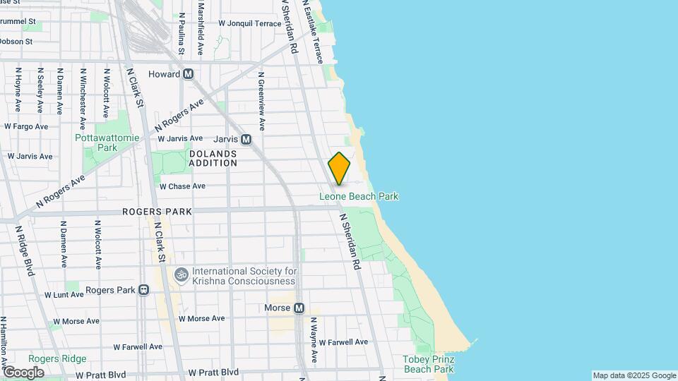7221 N Sheridan Rd-Unit -Garden Map and Location Details