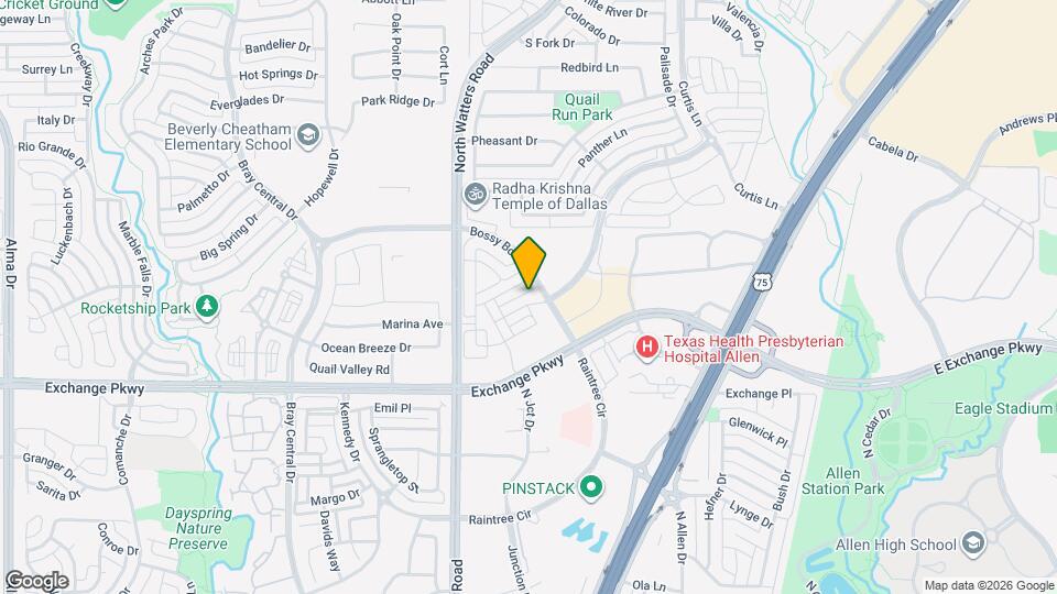 1014 Stockton Dr Map and Location Details