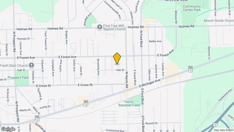 641 N Miami Ave Map and Location Details