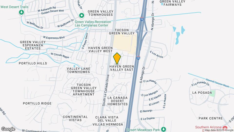393 S Paseo Madera, Unit A Map and Location Details