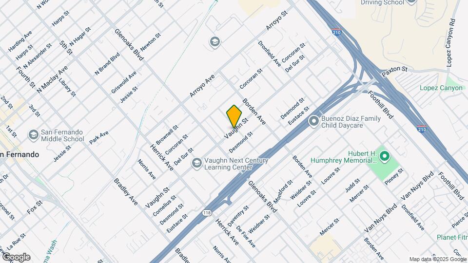 13170 Vaughn St Map and Location Details