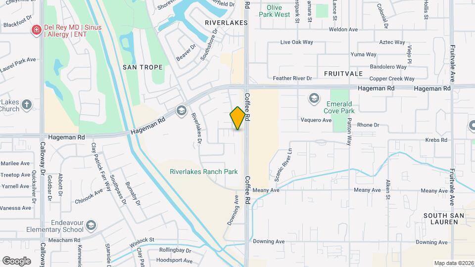8105 Pebble Cove Ct Map and Location Details