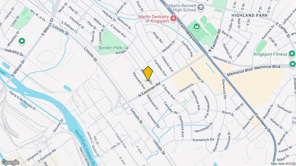 1657 Redwood Dr Map and Location Details