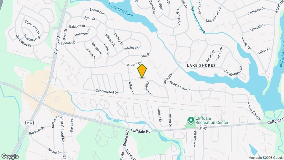 6008 Bartlett Ct Map and Location Details