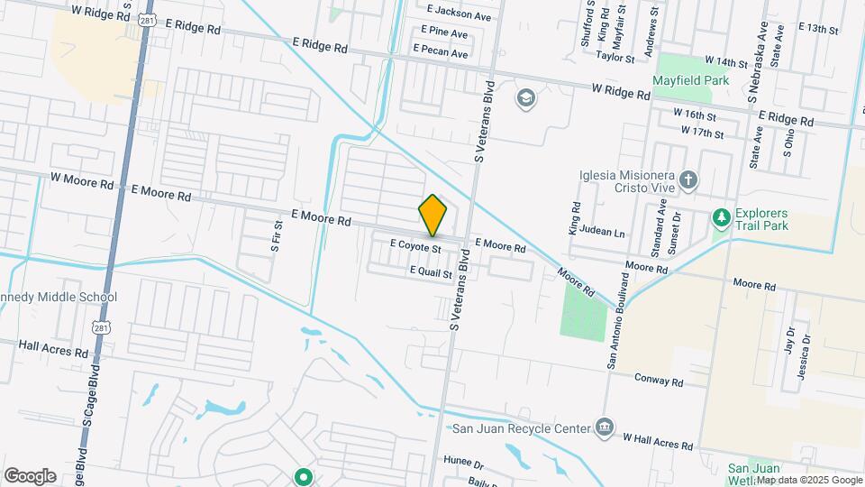 1507 E Coyote St Map and Location Details