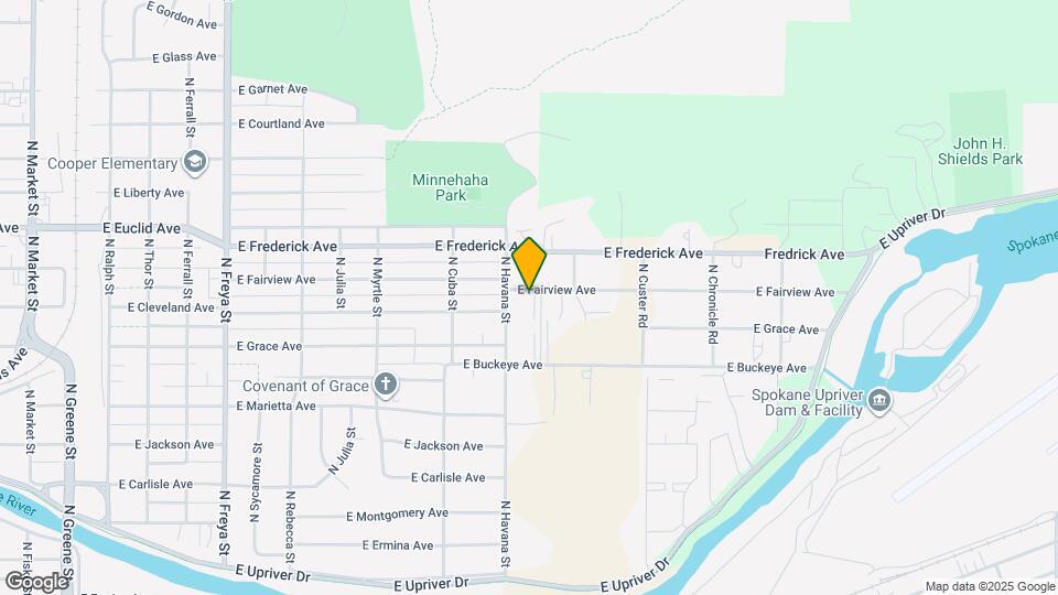 4414 E Fairview Ave Map and Location Details