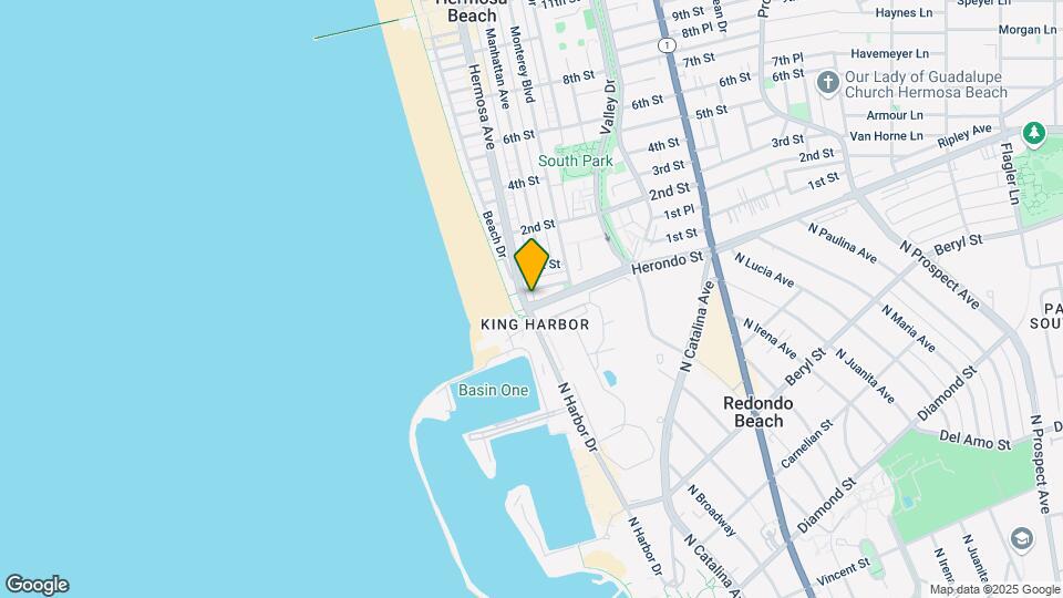 2 Hermosa Ave Mapa y Detalles de la Ubicación