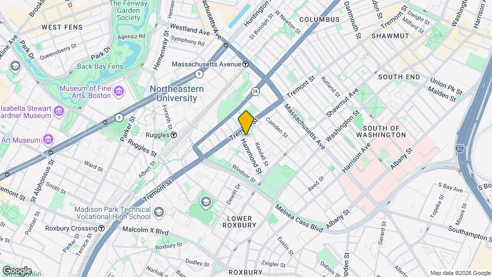 95 Hammond St Map and Location Details