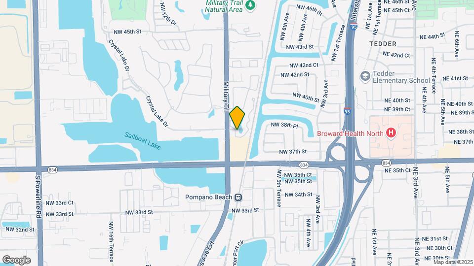 873 Crystal Lake Dr Map and Location Details