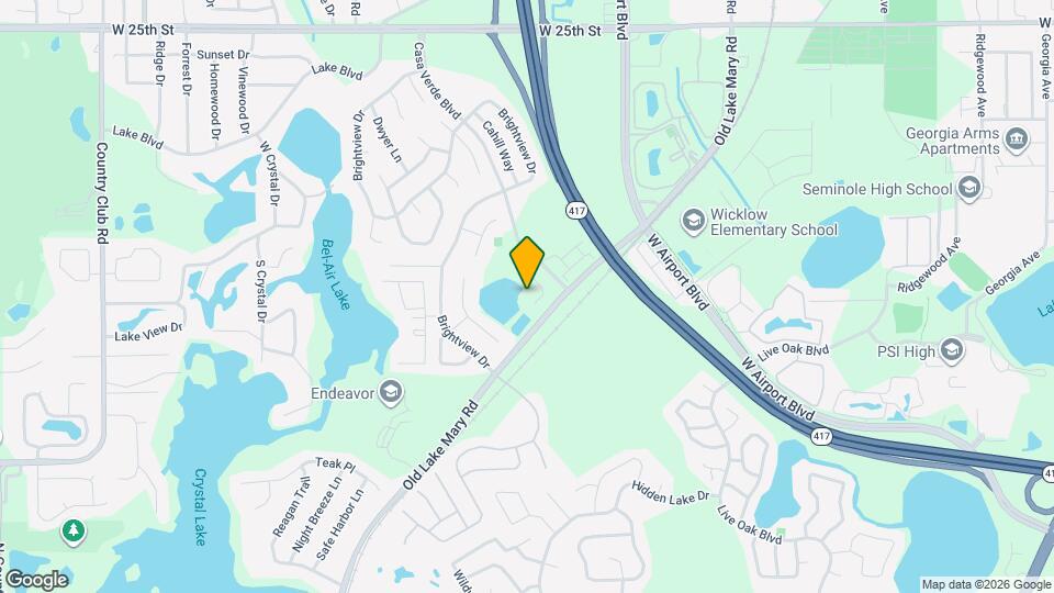 3114 Dellcrest Pl Map and Location Details