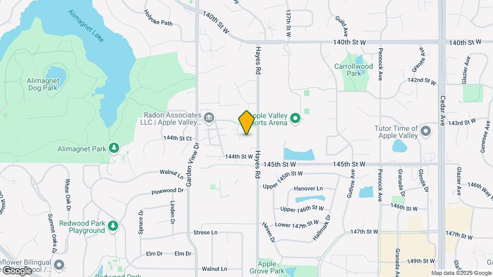 14344 Hemlock Ct S Map and Location Details