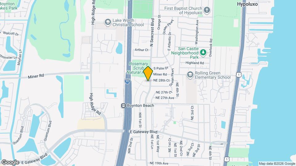 2831 N Seacrest Blvd Map and Location Details