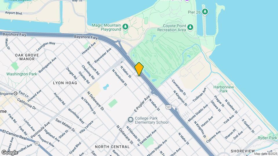 731 N Amphlett Blvd Mapa y Detalles de la Ubicación