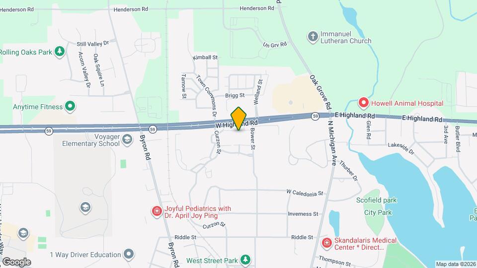 409 W Highland Rd, Unit 5B Mapa y Detalles de la Ubicación