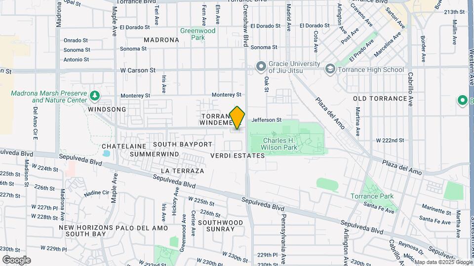 2528 Plaza del Amo Mapa y Detalles de la Ubicación