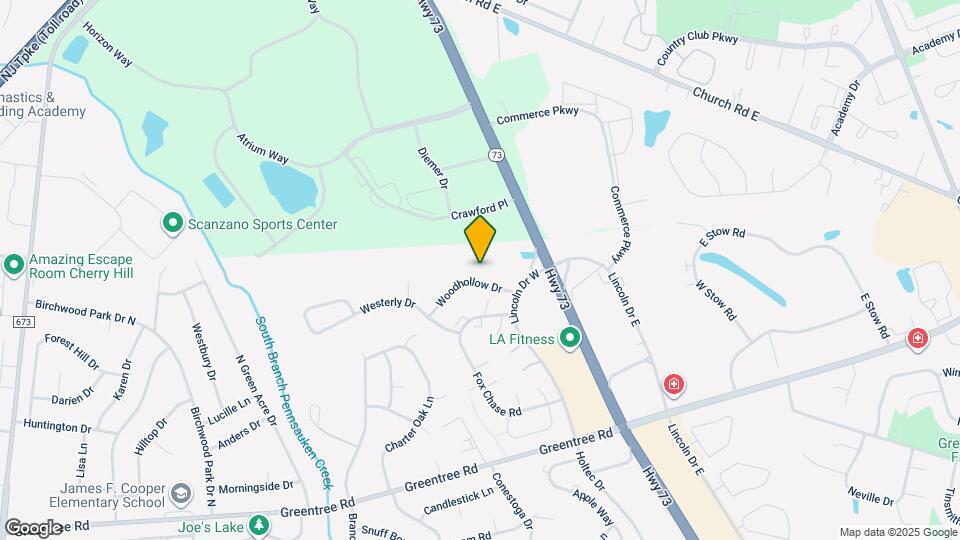 905 Woodhollow Dr Map and Location Details