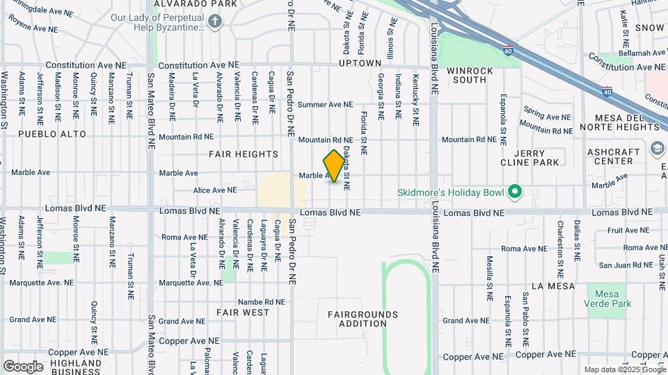 1104 California St NE Map and Location Details