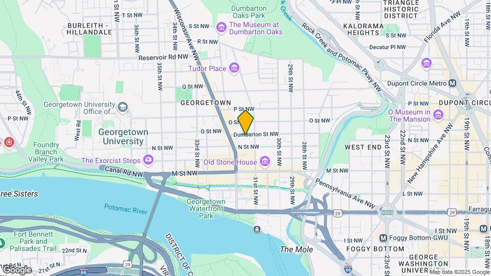 3118 Dumbarton St NW Map and Location Details