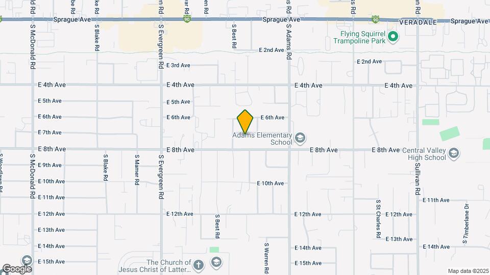 14406 E 7th Ave Map and Location Details
