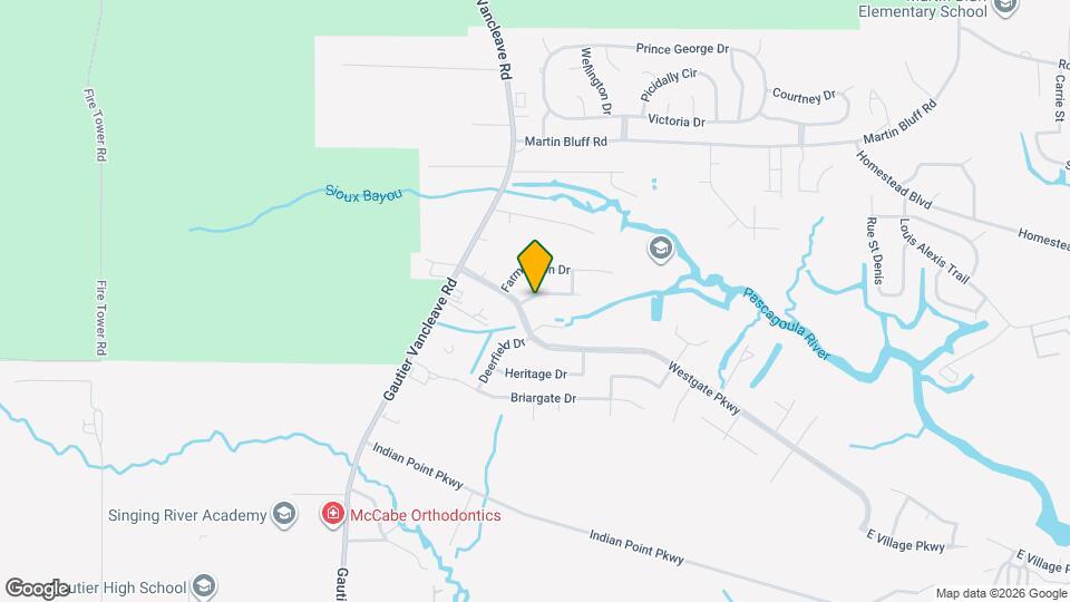 2329 Greenway Dr Map and Location Details