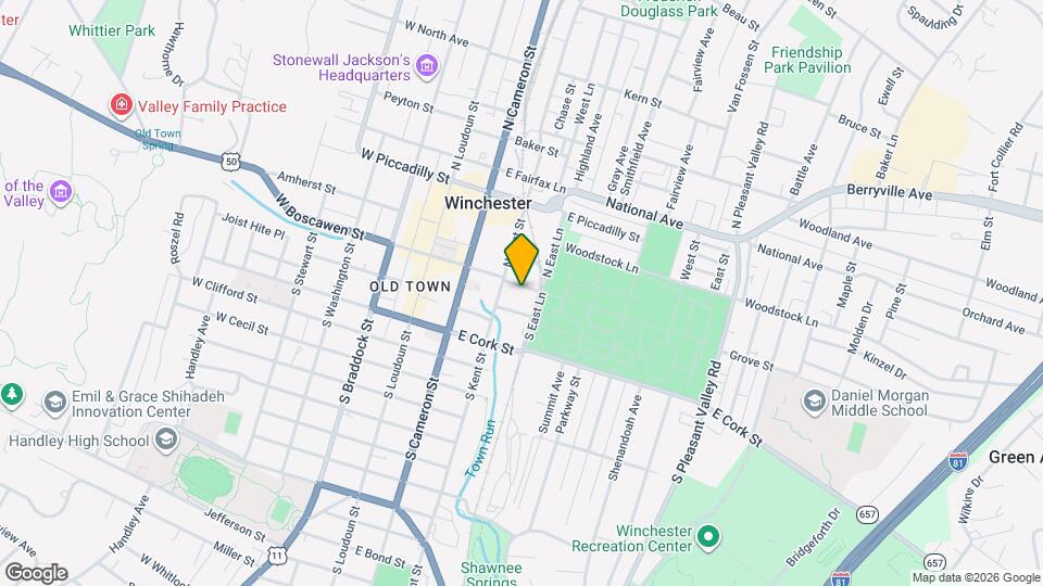 211 E Boscawen St Map and Location Details