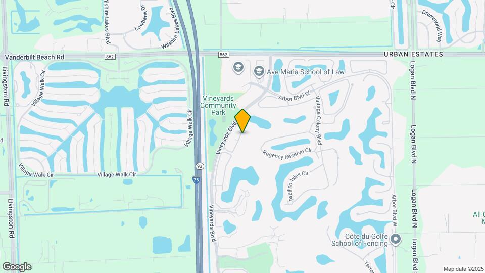 640 Lalique Cir Map and Location Details