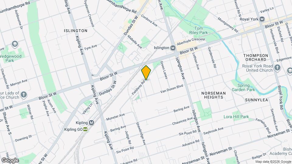 21 Fieldway Rd Map and Location Details