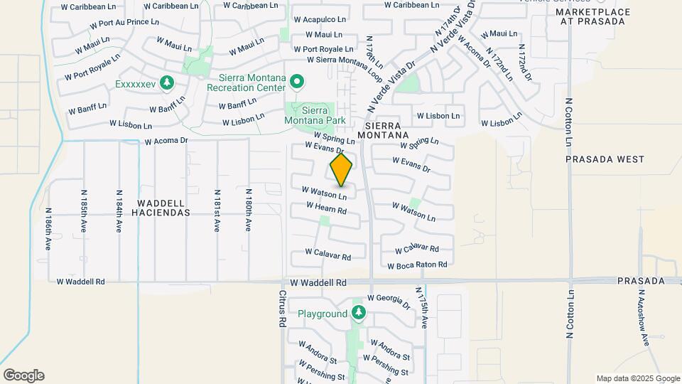 17750 W Watson Ln Map and Location Details