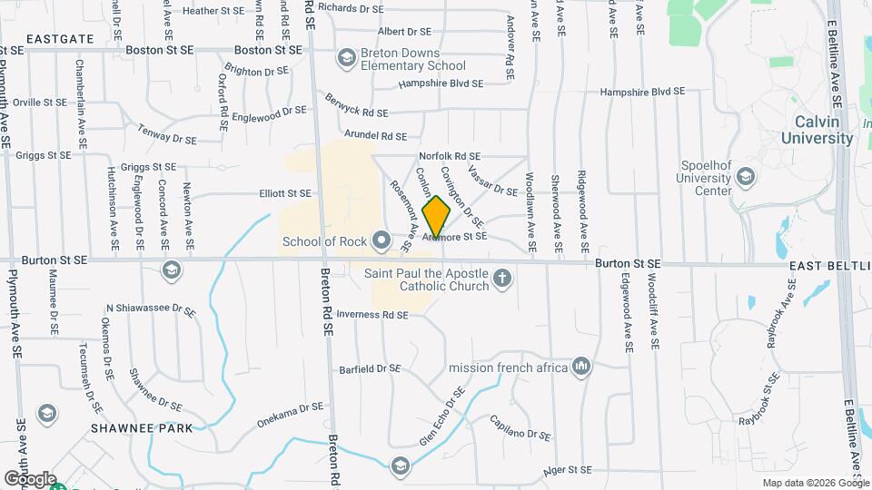 2610-2612 Ardmore St SE Map and Location Details