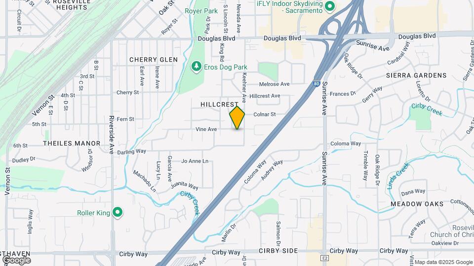 906 Vine Ave Map and Location Details