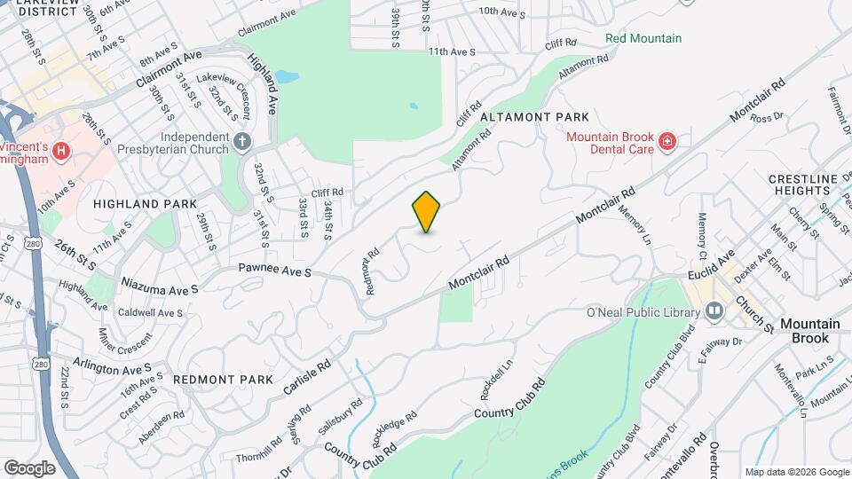 4016 Lenox Rd Map and Location Details